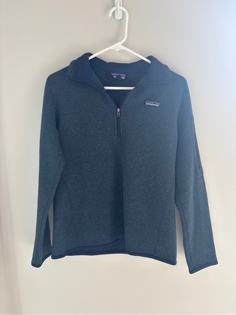 Patagonia Women's Navy Half-Zip Fleece Pullover